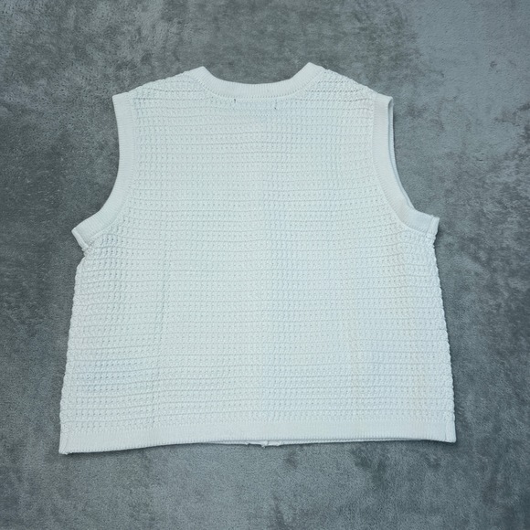 BLANKNYC Women's M Vest Cream e0826 - Picture 7 of 8